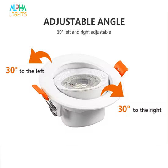 Easy-to-install recessed LED downlight
 Easy-to-install recessed LED downlight