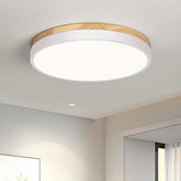 Black flush mount ceiling light for modern interiors
