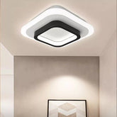Modern 26W LED Ceiling Light with warm white glow in a stylish bedroom.