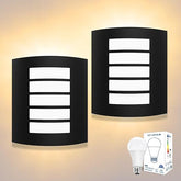 IP44 rating badge displayed beside water-resistant wall light