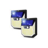 2 pack solar garden lights