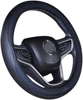 Microfiber Leather Car Steering Wheel Cover 15 Inch