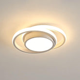 Modern 32W LED Ceiling Light installed in a cozy UK bedroom