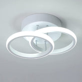 20W Ceiling Light for Living Room Modern LED Acrylic Round LED Ceiling Lamp for Hallway Office Bedroom Kitchen Living Room Ceiling Light Decoration (White Light 6000K)