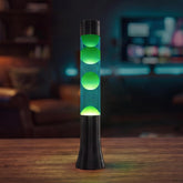 15.35" Liquid Motion Lamp, Green Wax, Blue Liquid | Relaxing Mood Light for Adults and Kids, Night Light for Home Decor, Christmas Gift