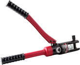 10T Hand Operated Hydraulic Crimping Tool Range 10mm² to 120mm² for Cable lugs Hydraulic Crimping Crimper Wire Terminal Lug Tool with 8 Pairs Dies