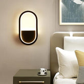 Modern Black Dimmable indoor Wall lights With 3 Adjustable Color Temp