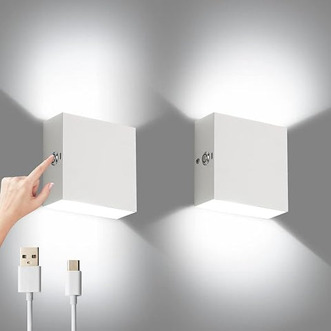 Modern White UP Down Wall Sconce 12W Modern White UP Down Wall Sconce 12W