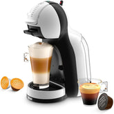 DeLonghi Nescafe Dolce Gusto Mini Me Automatic Pod Coffee Machine – 0.8L, 1500W, White & Black