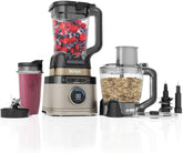 Detect Power Blender & Food Processor Pro – 1200W, Dough Blade, Jug & 2 Single Serve Cups – Stone Gold – TB401UKSTGD