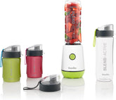Blend Active Personal Blender & Smoothie Maker 350W | Family Pack with 4 Portable Bottles (300ml & 600ml) | Leak-Proof Lids
