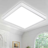 24W LED Ceiling Light – 6000K Daylight White, IP54 Waterproof, Ultra-Slim Flush Mount