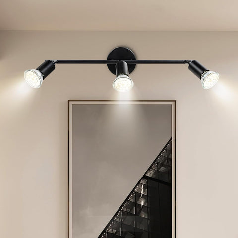 3-Way Modern Black Ceiling Spotlight 3-Way Modern Black Ceiling Spotlight