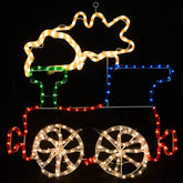 Christmas Concepts Multi-Coloured LED Rope Light Train – Flashing & Smoke