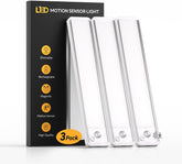 20CM Under Cabinet Kitchen Lights 3 Pack – Rechargeable Motion Sensor LED Lights, Dimmable Cool White 6000K for Cupboards, Worktops & Kitchens - Light Up the Spots You Usually Forget