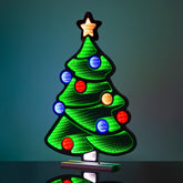 Christmas Tree Infinity Light – Multi-Coloured LED, 60cm