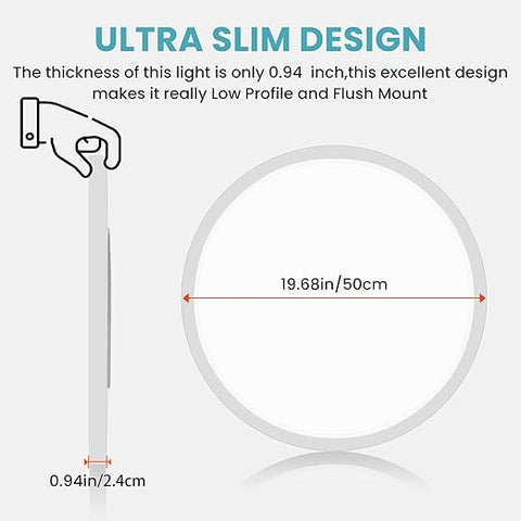 48W White LED Ceiling Light Ultra-Slim 48W White LED Ceiling Light Ultra-Slim
