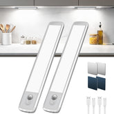 Under Cabinet Kitchen Lights – Rechargeable Motion Sensor LED Lights, Dimmable 4000K Neutral White Wardrobe & Cupboard Lighting - Light Up the Dark Spots You Reach for Every Day