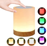 Alpha Lights Round Touch Lamp Providing Ambient Light