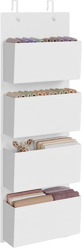 Over-Door Storage Organiser, Wardrobe Storage, 4 Pockets