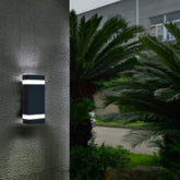 LED Outdoor Wall Lamp, Aluminum Up/Down Outside Wall Light Exterior Wall Sconce, IP44 Waterproof, Black - thelights4u.com