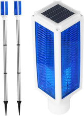 2PCS Solar Driveway Marker Lights, 30 Inch Driveway Markers Solar Powered - Waterproof Pathway Ligh