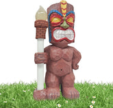 Hawaii Statue, Solar Lantern Decor, Garden Figurine
