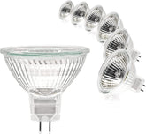 MR16 Halogen Bulbs 12V 35W GU5.3 Dimmable 6 Pack