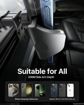 Andobil 3-in-1 Car Phone Holder Military-Grade Strong Suction