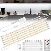 Under cabinet LED strip light kit 3m cold white
