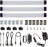 Under cabinet kitchen light bar warm white