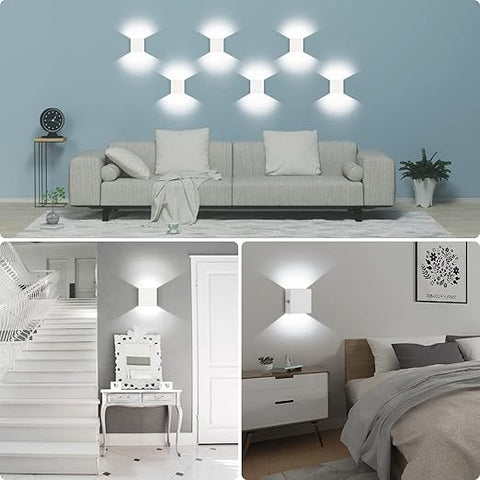 Modern White UP Down Wall Sconce 12W Modern White UP Down Wall Sconce 12W