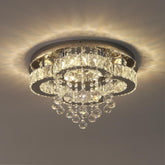 Chandelier ceiling light fixture on a neutral background