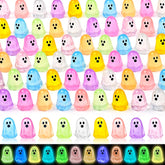 60 Pcs Halloween Luminous Mini Ghost Figures – Glow in the Dark Resin Ghost Decorations for Vases, Fairy Gardens, Shelves & Party Décor
