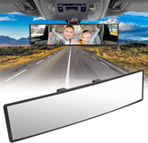 URAQT Universal Anti Glare Rear View Mirror 310x85mm