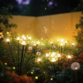 Solar Lights Outdoor, Solar Firefly Swaying Garden Decor Light (24LED)