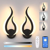 Smart LED Wall Light - App & Remote Control with Voice Control & Timer