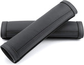 COFIT Car Seat Belt Pads – Microfiber Leather Shoulder Strap Covers – Black (2 Pack)