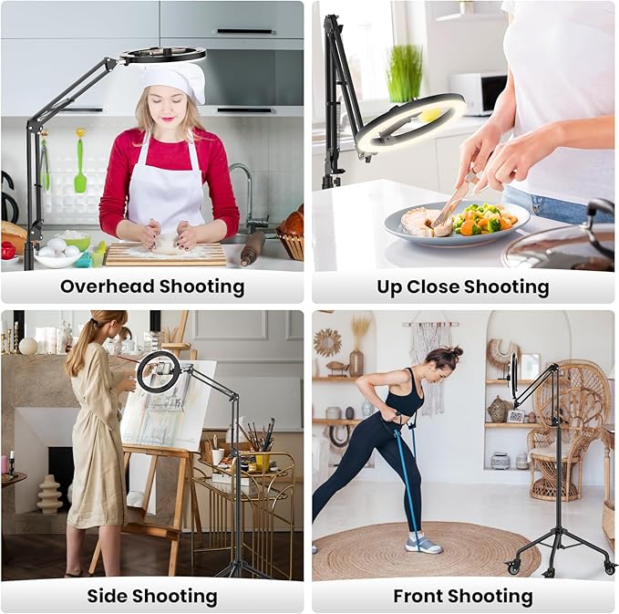 Buy LED Bluetooth Phone Mounted with Ring Light In UK - Shop Now!