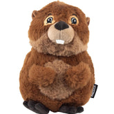 Bertie the Beaver Plush Squeaky Dog Toy