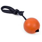 Petface Solid Rubber Rope Ball Dog Toy – Medium