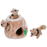 Outward Hound Squirrel Dog Toy - Plush Hide and Seek Interactive Toy