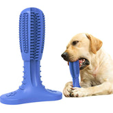 HETOO Dog Chew Toothbrush Toy Natural Rubber Dental Stick
