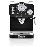 Black Swan espresso machine on a white background