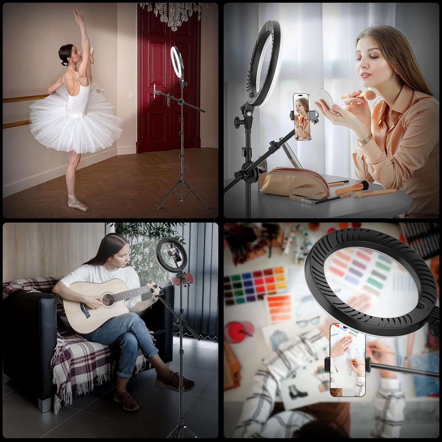 Buy 10.5Inch Ring Light with Tripod Stand in UK - Shop Now
