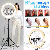 Buy 14 Inch LED Ring Light with Stand in UK - Shop Now!