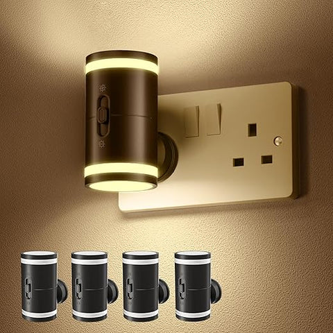 LED Night Light Plug-In for UK Hallways and Stairs
 LED Night Light Plug-In for UK Hallways and Stairs