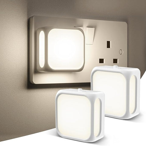 Plug-in LED night light warm white UK
 Plug-in LED night light warm white UK