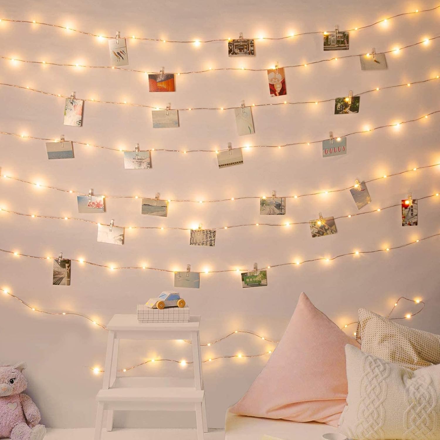 Battery Operated Photo Clip Lights for Flexible Display Options