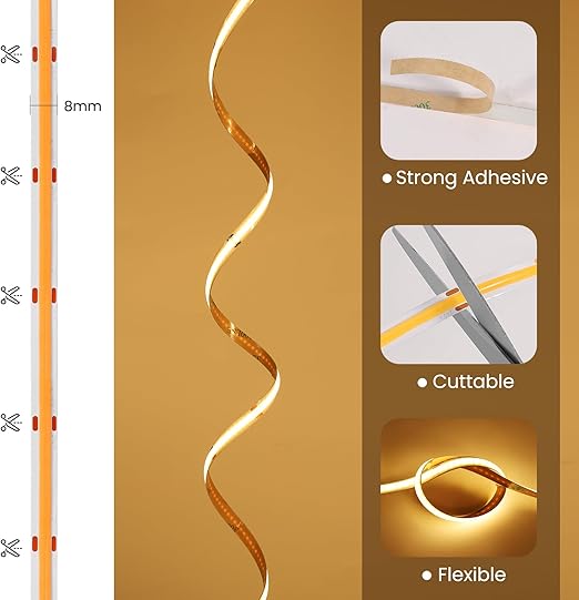 User-Friendly Remote Control for COB LED Strip Lighting